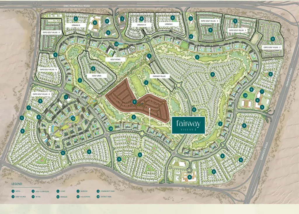 Fairway Villa 2 Emaar South