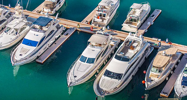 Marina new yacht