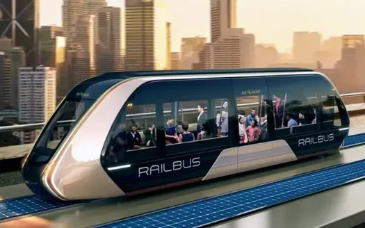 Dubai Solar-Powered Railbus